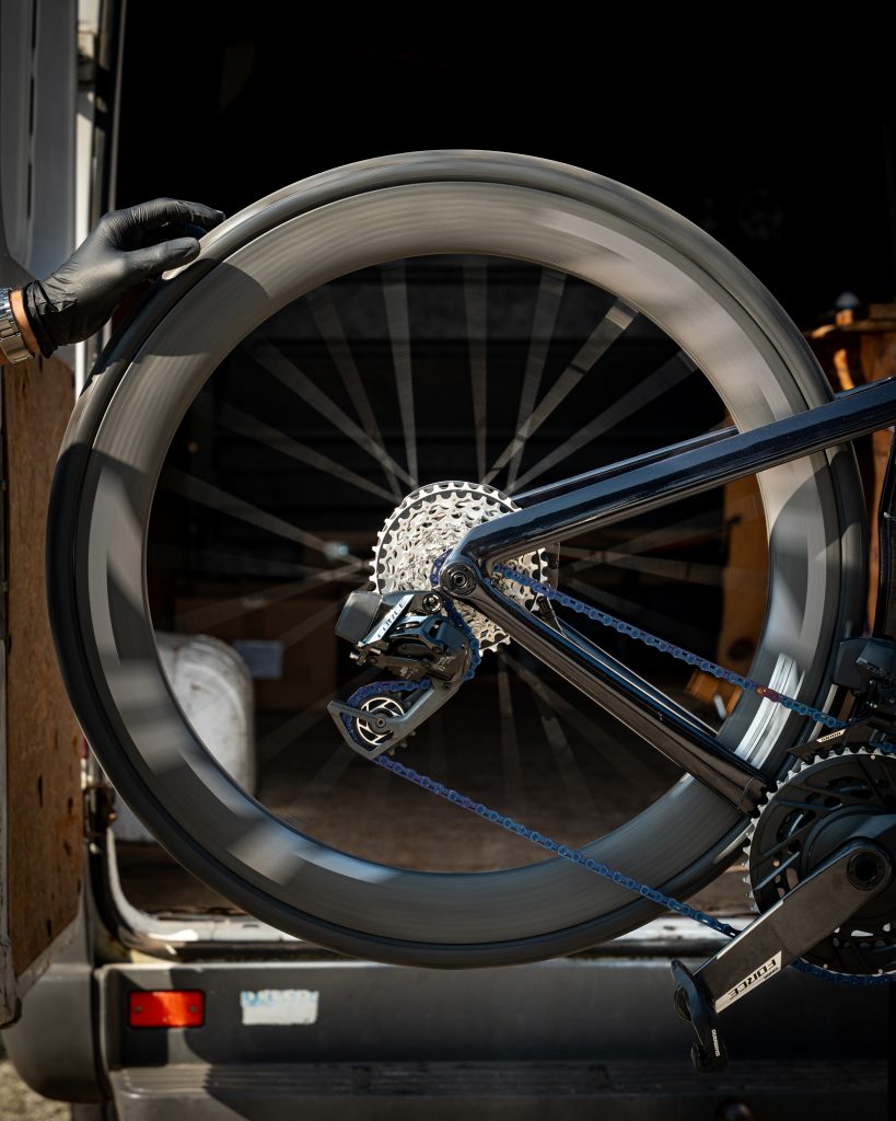 roue voilée vélo